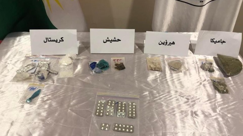The seized drugs made during the arrest. (Photo: KRSC)